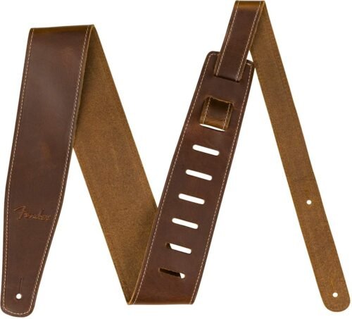Fender Broken-In Leather Strap Tan 990641021