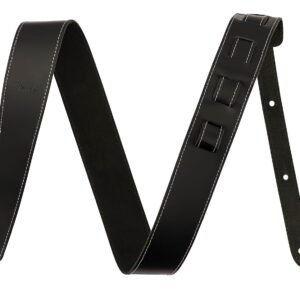 Fender Essentials Leather Straps Black 990642106