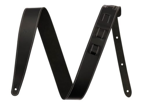 Fender Essentials Leather Straps Black 990642106