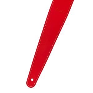 Fender Essentials Leather Straps Red 990642109 Fender Essentials Leather Straps Red 990642109