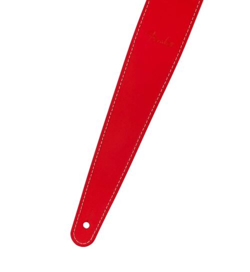 Fender Essentials Leather Straps Red 990642109 Fender Essentials Leather Straps Red 990642109