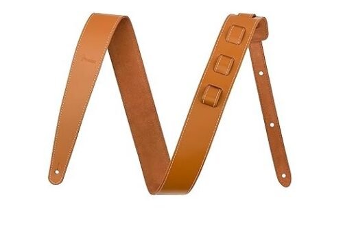 Fender Essentials Leather Straps Tan 990642120