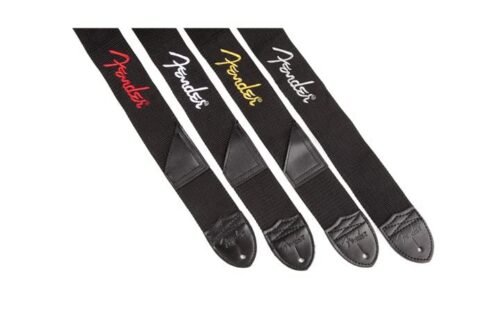 Fender Poly Guitar Strap - BLK/GREY 990662043