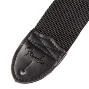Fender Poly Guitar Strap - BLK/WHT 990662080