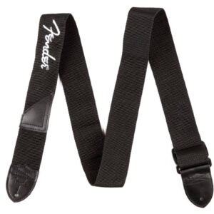 Fender Poly Guitar Strap - BLK/WHT 990662080