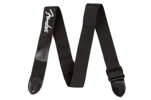 Fender Poly Guitar Strap - BLK/WHT 990662080