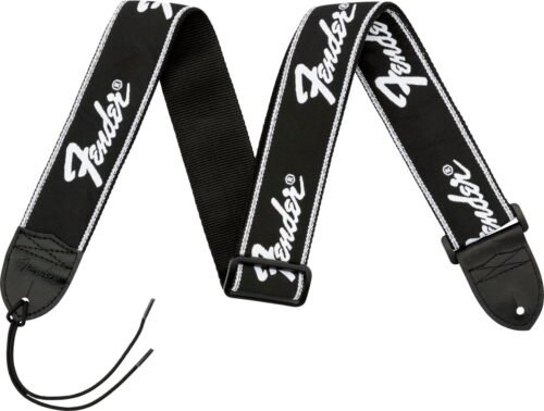 990671000.jpg Fender Woven Guitar Strap Running Logo 990671000