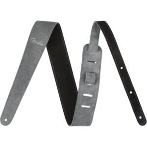 Fender Reversible Suede Guitar Strap - Black/Gray 990691006