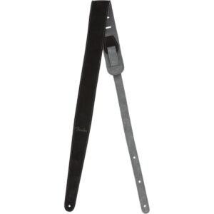Fender Reversible Suede Guitar Strap - Black/Gray 990691006