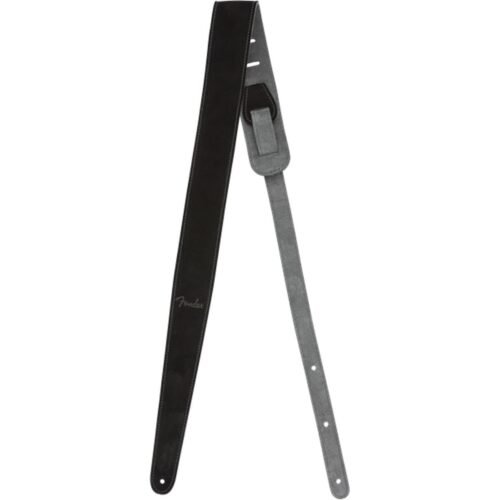 Fender Reversible Suede Guitar Strap - Black/Gray 990691006