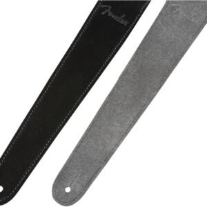 Fender Reversible Suede Guitar Strap - Black/Gray 990691006