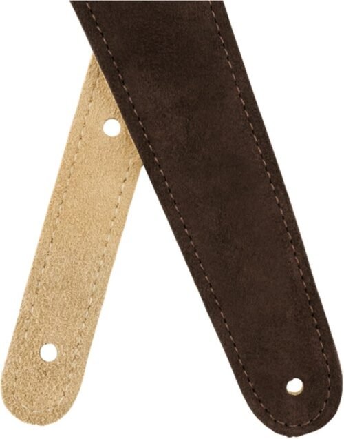 Fender Reversible Suede Guitar Strap - Brown/Black 990691021