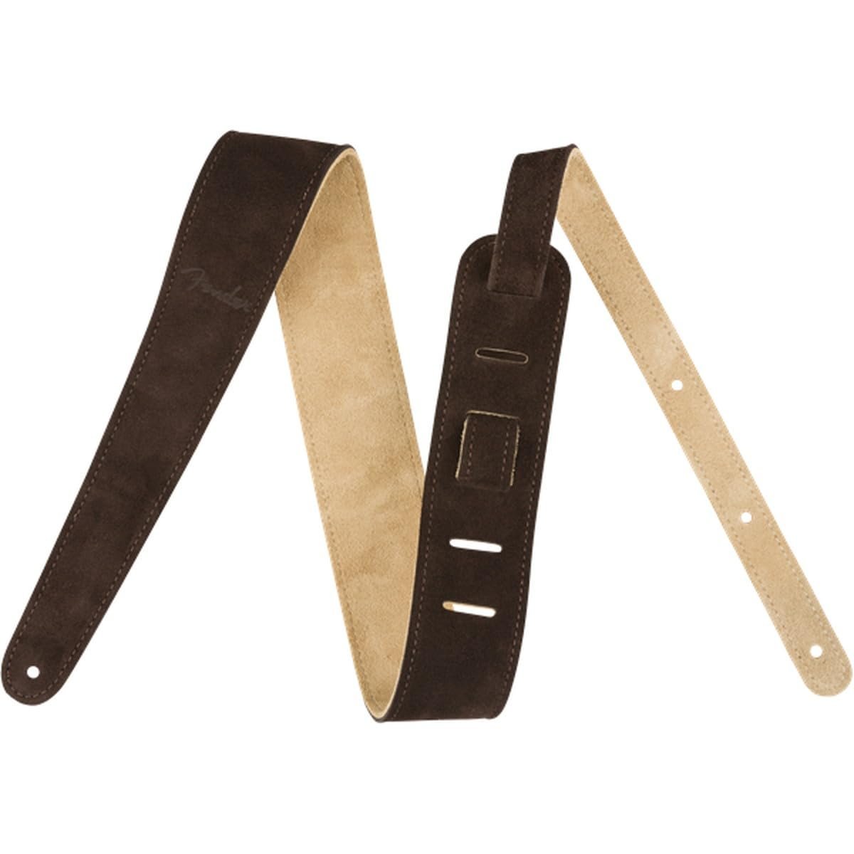 Fender Reversible Suede Guitar Strap - Brown/Tan 990691021