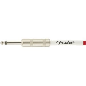 Fender Instrument Cable Original Series Coiled Straight-Angle 30Ft Fiesta Red 990823005