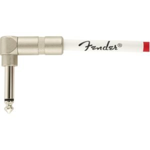 Fender Instrument Cable Original Series Coiled Straight-Angle 30Ft Fiesta Red 990823005
