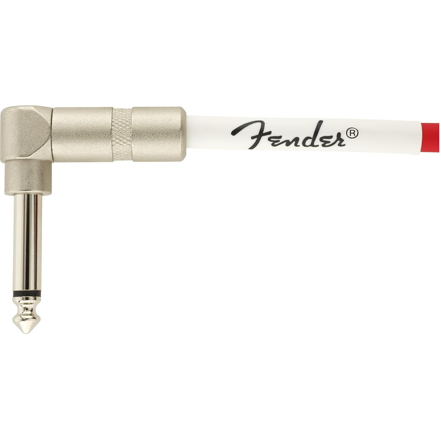 Fender Instrument Cable Original Series Coiled Straight-Angle 30Ft Fiesta Red 990823005