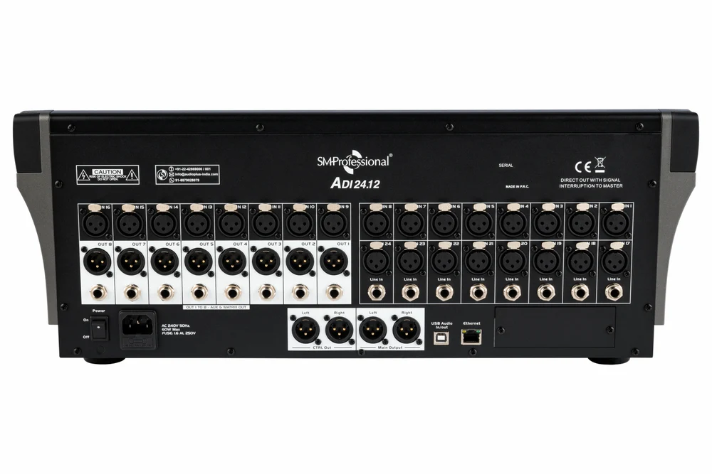 Studiomaster ADI 24.12 Premium 24 Channel Digital Mixing Console