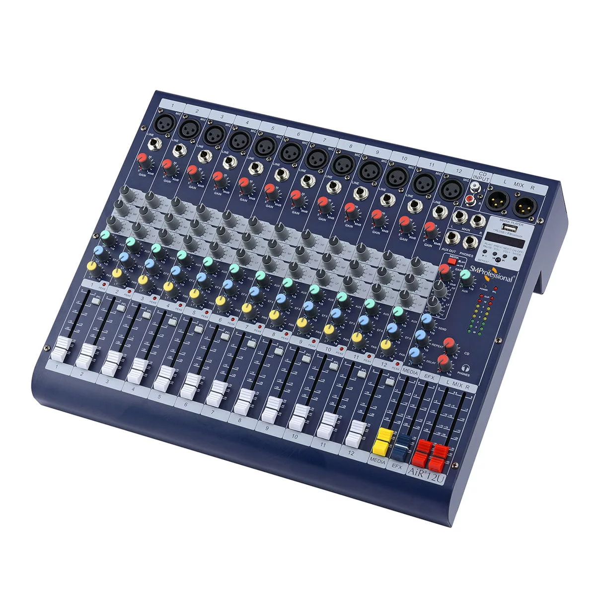 AIR-12U-2.webp Studiomaster AIR 12U 12 Channel Mixer with USB