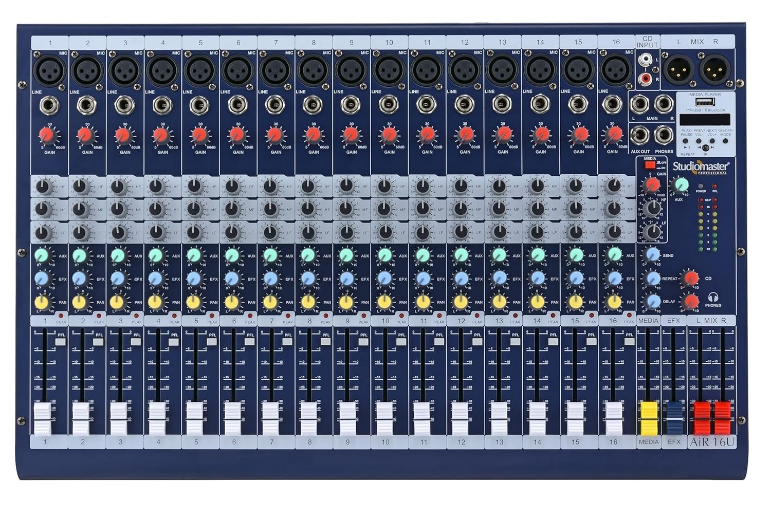 Studiomaster Professional AIR-16U