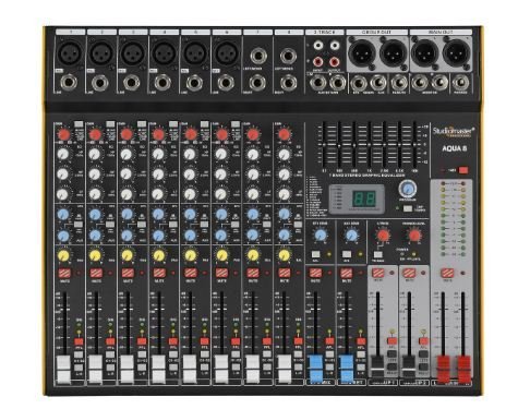 Studiomaster AQUA 8 Mixer (8 Channel)