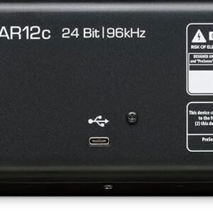 PreSonus StudioLive AR12c 14-Channel USB-C Hybrid Digital/Analog Performance Mixer