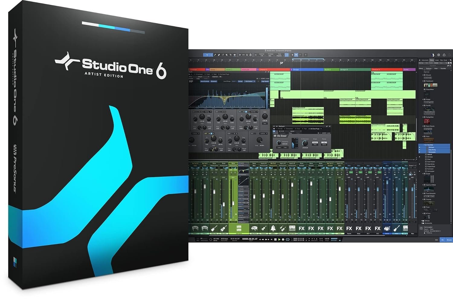 PreSonus StudioLive AR12c 14-Channel USB-C Hybrid Digital/Analog Performance Mixer