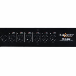 Studiomaster Professional ARC 406Z 6 Channel Matrix Multi-Zone Amplifier