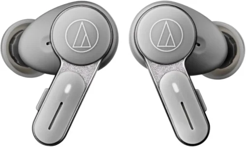 Audio-Technica ATH-TWX7BK Wireless Earbuds, Black