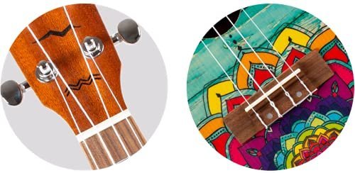 Flight, 4-String Mansion Concert Ukulele, AUC-33
