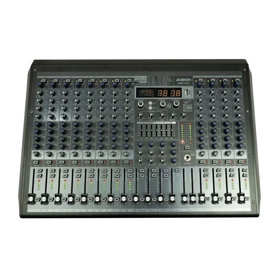 Adeon AMS124F Audio Mixer