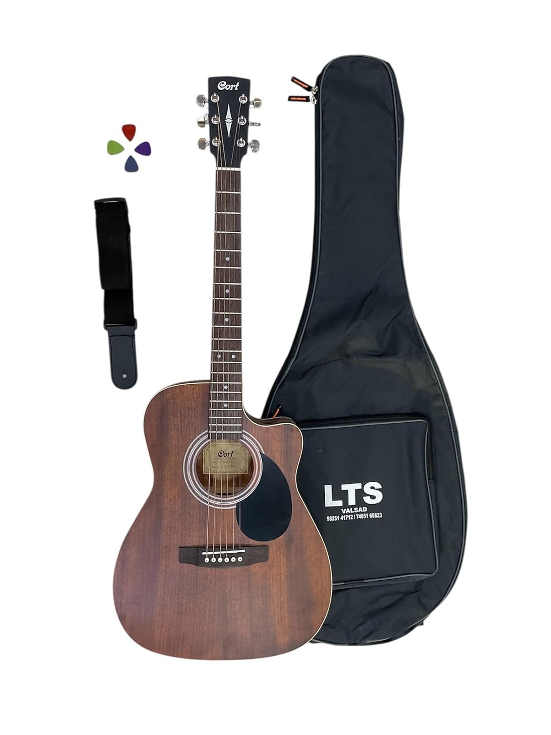 Cort AF500MC Acoustic Guitar - Open Pore