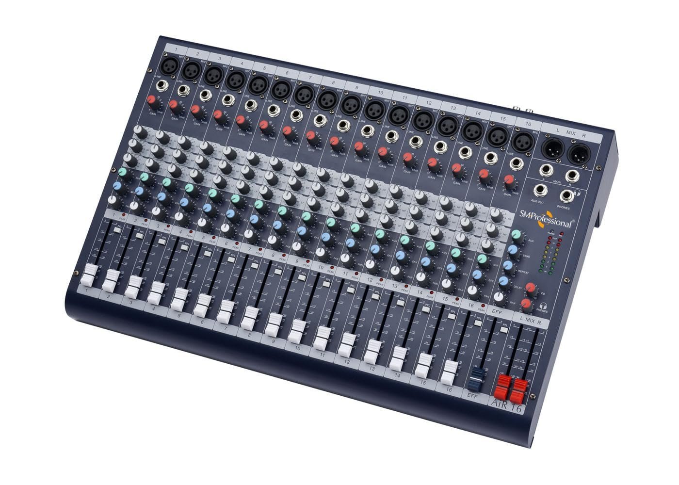 The Studiomaster Professional AiR 16 16-Channel Analog Audio Mixer