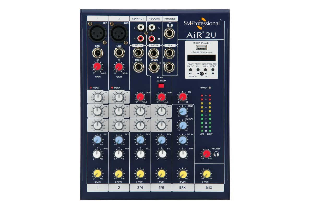Studiomaster SM Professional AiR 2U Audio Mixer