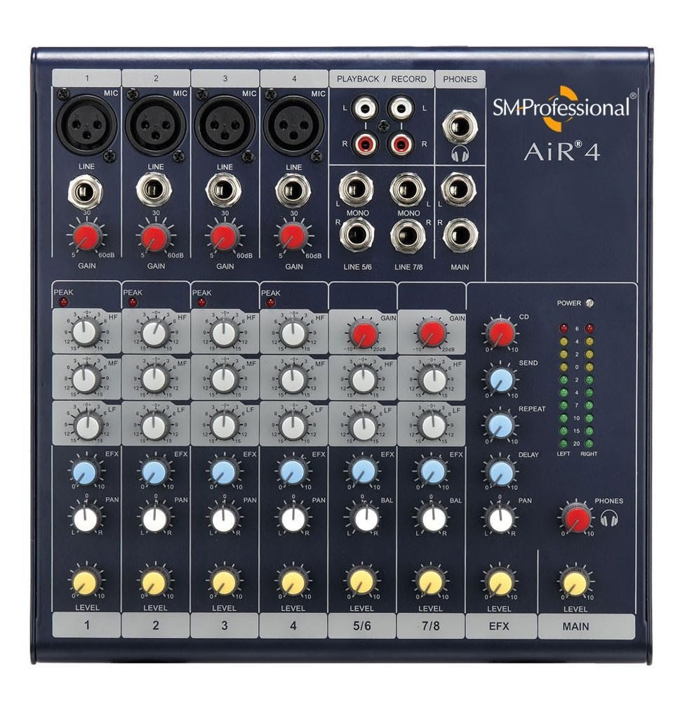 Studiomaster SM Professional AiR 4 Audio Mixer
