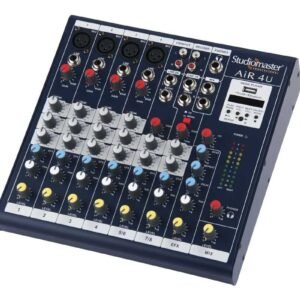 Studiomaster AiR 4U is an ultra-compact mixing