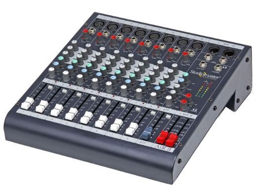 Studiomaster AiR 8 Mixer (8 Channel)