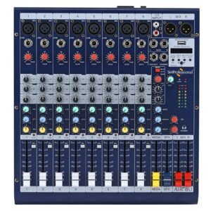AiR-8U.jpg Studiomaster Professional AiR 8U 8-Channel Audio Mixer