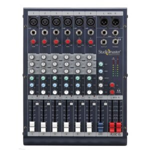 Studiomaster Mixer Air 6 (6 channel), black, Medium