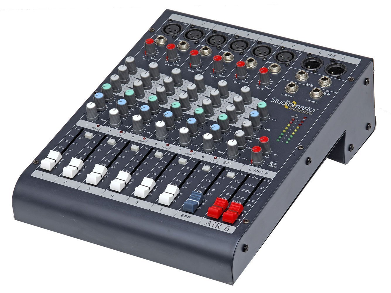Studiomaster Mixer Air 6 (6 channel), black, Medium
