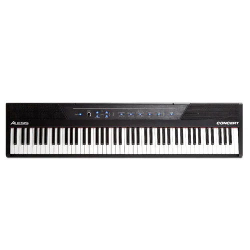 Alesis Concert 88-Key Digital Piano with Full-Sized Keys - Black