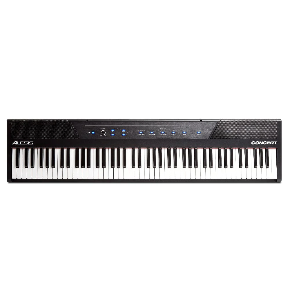 Alesis Concert 88-Key Digital Piano with Full-Sized Keys - Black