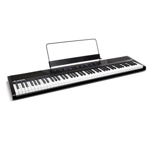 Alesis Concert 88-Key Digital Piano with Full-Sized Keys - Black