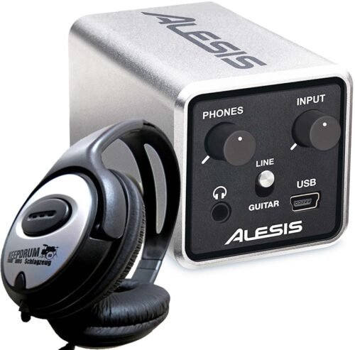 Alesis Core 1 Portable 24-Bit USB Audio Interface with XLR/1/4” Input
