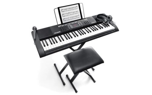 Alesis-Harmony-61-1.jpg Alesis Harmony 61 MKII 61-Key Portable Arranger Keyboard, Black (HARMONY61MKII)