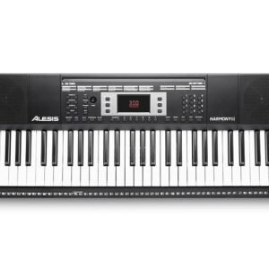 Alesis Harmony 61 MKII 61-Key Portable Arranger Keyboard, Black (HARMONY61MKII)