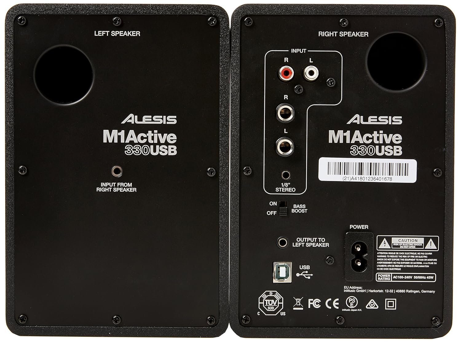 Alesis-M1-Active-330-USB-2-1.jpg Alesis M1Active 330 USB Professional Studio Monitor Speaker System