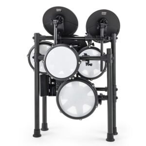 Alesis Nitro Max Kit Eight Piece Electronic Drum Kit with Mesh Heads and Bluetooth
