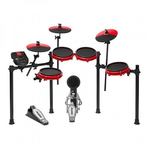 Alesis Nitro Mesh Kit Special Edition Eight Piece Electronic Drum Kit With Mesh Heads