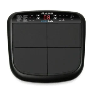 Alesis PercPad Compact 4-Pad Electronic Percussion Instrument – Black