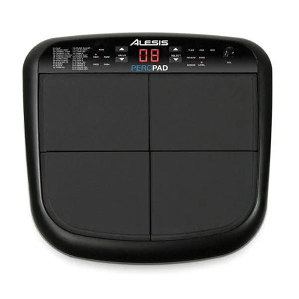 Alesis PercPad | Compact Four-Pad Percussion Instrument with Premium Sounds (Black)